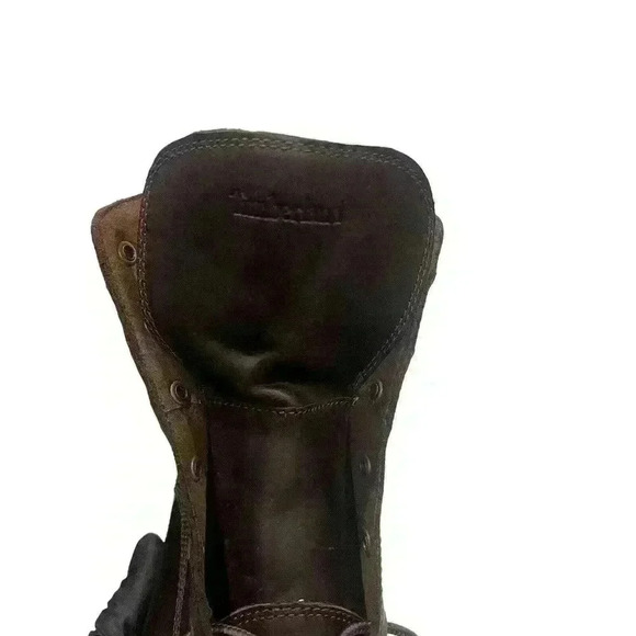 Timberland Sienna Women's Dark Brown Leather Heel Booties SZ US 10 EU 41.5 NWOB - Picture 12 of 15